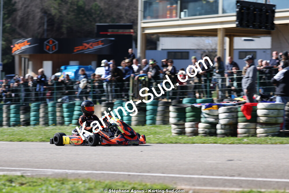 1 & 2/03/2025 : 1ère manche du Championnat du Sud au Pôle Mécanique Karting d’Alès (photos Stéphane Agnus) 2025 — karting