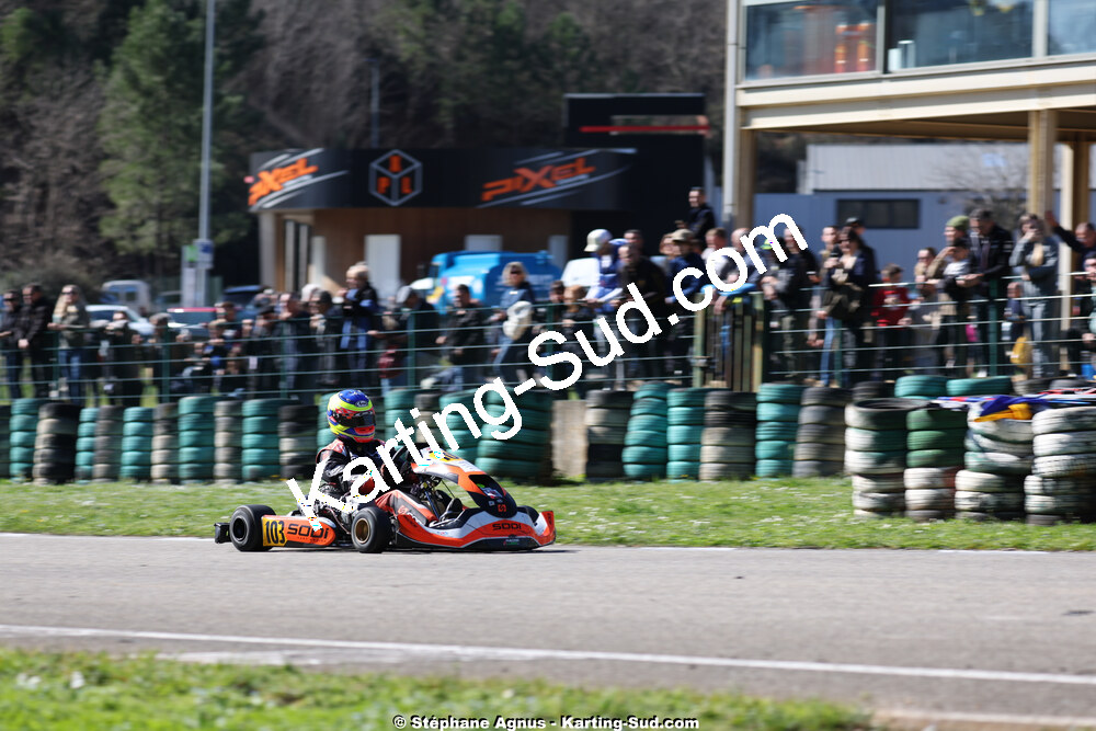 1 & 2/03/2025 : 1ère manche du Championnat du Sud au Pôle Mécanique Karting d’Alès (photos Stéphane Agnus) 2025 — karting
