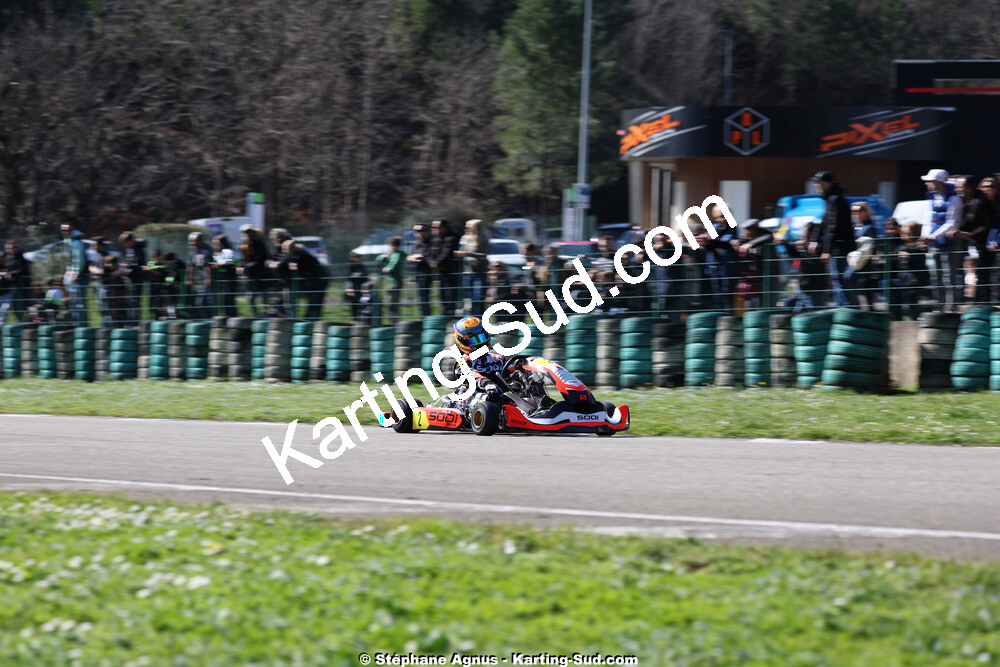 1 & 2/03/2025 : 1ère manche du Championnat du Sud au Pôle Mécanique Karting d’Alès (photos Stéphane Agnus) 2025 — karting