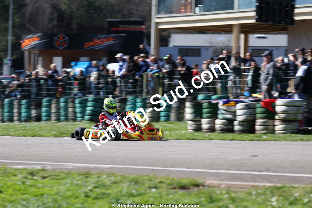 1 & 2/03/2025 : 1ère manche du Championnat du Sud au Pôle Mécanique Karting d’Alès (photos Stéphane Agnus) 2025 — karting