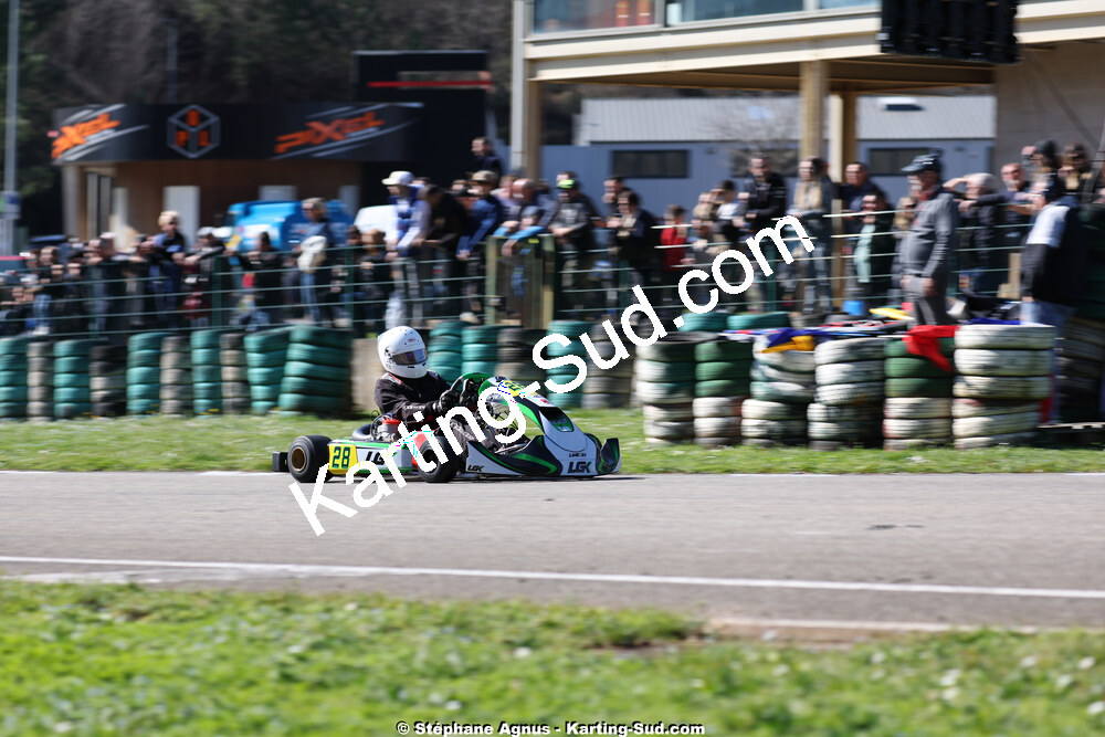 1 & 2/03/2025 : 1ère manche du Championnat du Sud au Pôle Mécanique Karting d’Alès (photos Stéphane Agnus) 2025 — karting