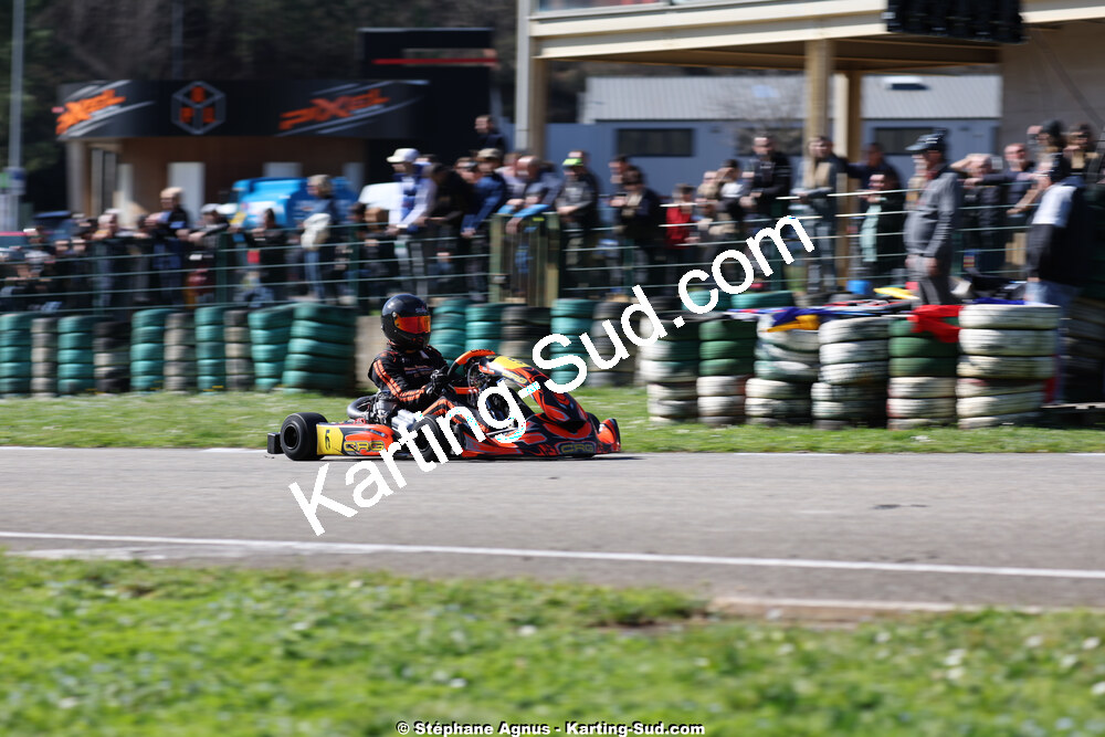 1 & 2/03/2025 : 1ère manche du Championnat du Sud au Pôle Mécanique Karting d’Alès (photos Stéphane Agnus) 2025 — karting