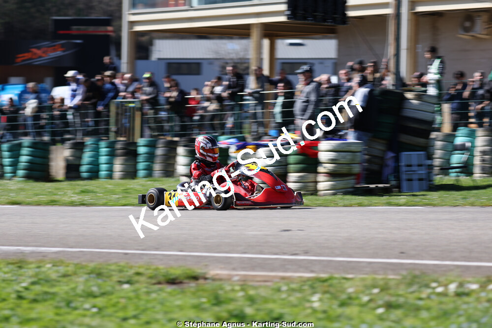 1 & 2/03/2025 : 1ère manche du Championnat du Sud au Pôle Mécanique Karting d’Alès (photos Stéphane Agnus) 2025 — karting