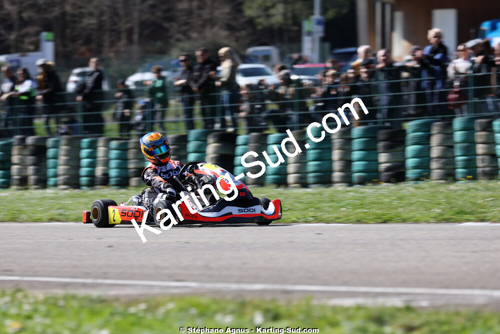 1 & 2/03/2025 : 1ère manche du Championnat du Sud au Pôle Mécanique Karting d’Alès (photos Stéphane Agnus) 2025 — karting