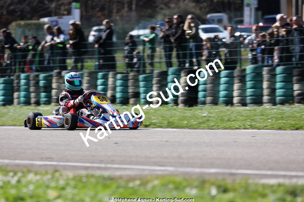 1 & 2/03/2025 : 1ère manche du Championnat du Sud au Pôle Mécanique Karting d’Alès (photos Stéphane Agnus) 2025 — karting