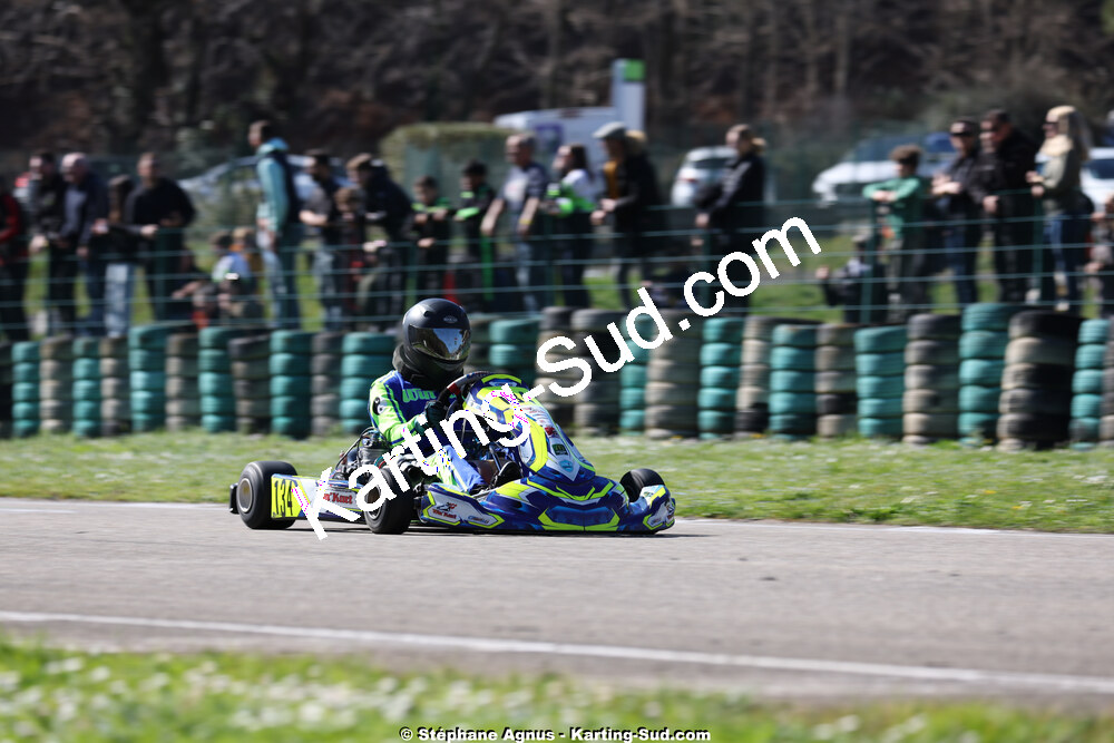 1 & 2/03/2025 : 1ère manche du Championnat du Sud au Pôle Mécanique Karting d’Alès (photos Stéphane Agnus) 2025 — karting