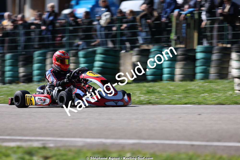 1 & 2/03/2025 : 1ère manche du Championnat du Sud au Pôle Mécanique Karting d’Alès (photos Stéphane Agnus) 2025 — karting