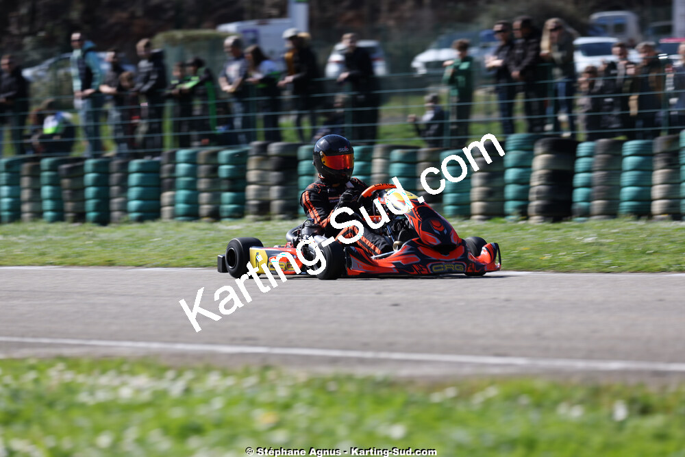 1 & 2/03/2025 : 1ère manche du Championnat du Sud au Pôle Mécanique Karting d’Alès (photos Stéphane Agnus) 2025 — karting