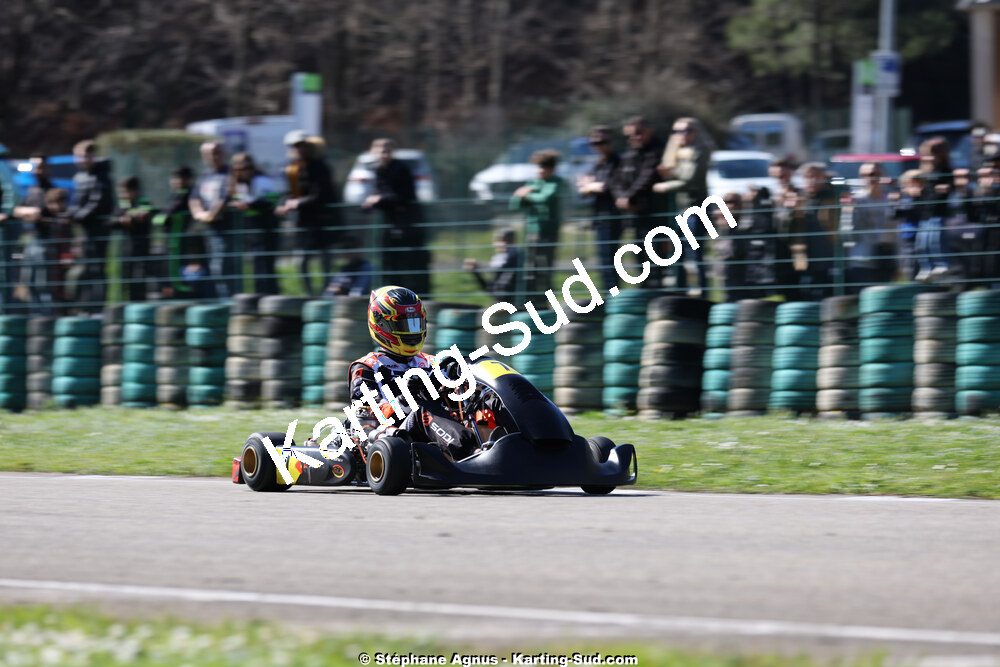 1 & 2/03/2025 : 1ère manche du Championnat du Sud au Pôle Mécanique Karting d’Alès (photos Stéphane Agnus) 2025 — karting