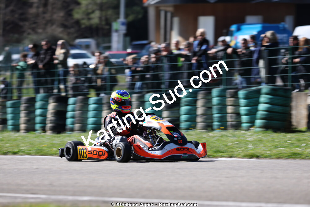 1 & 2/03/2025 : 1ère manche du Championnat du Sud au Pôle Mécanique Karting d’Alès (photos Stéphane Agnus) 2025 — karting