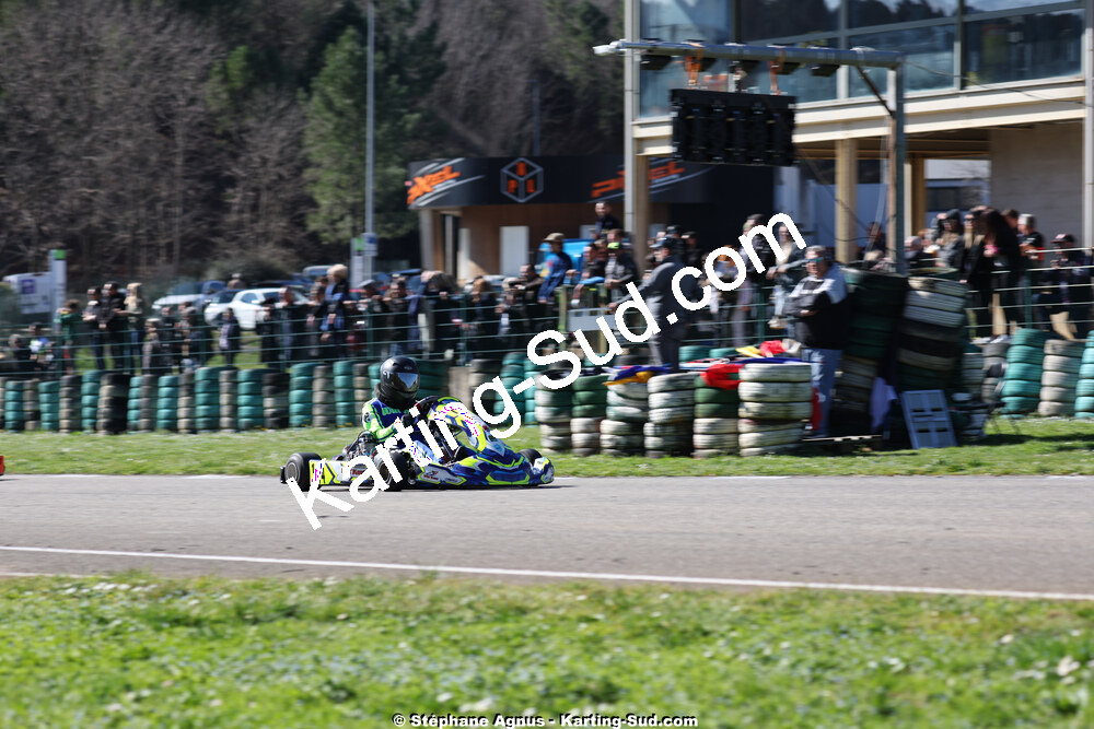 1 & 2/03/2025 : 1ère manche du Championnat du Sud au Pôle Mécanique Karting d’Alès (photos Stéphane Agnus) 2025 — karting