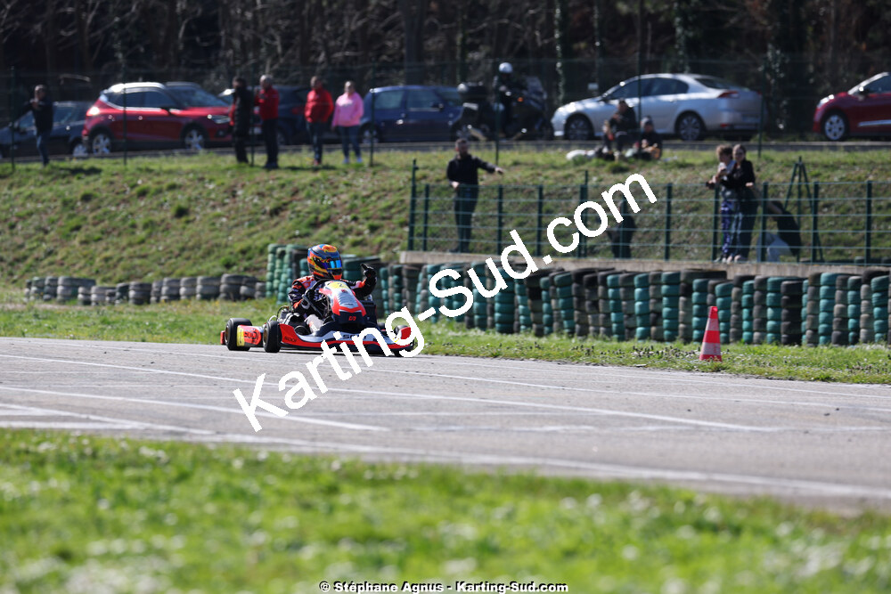1 & 2/03/2025 : 1ère manche du Championnat du Sud au Pôle Mécanique Karting d’Alès (photos Stéphane Agnus) 2025 — karting