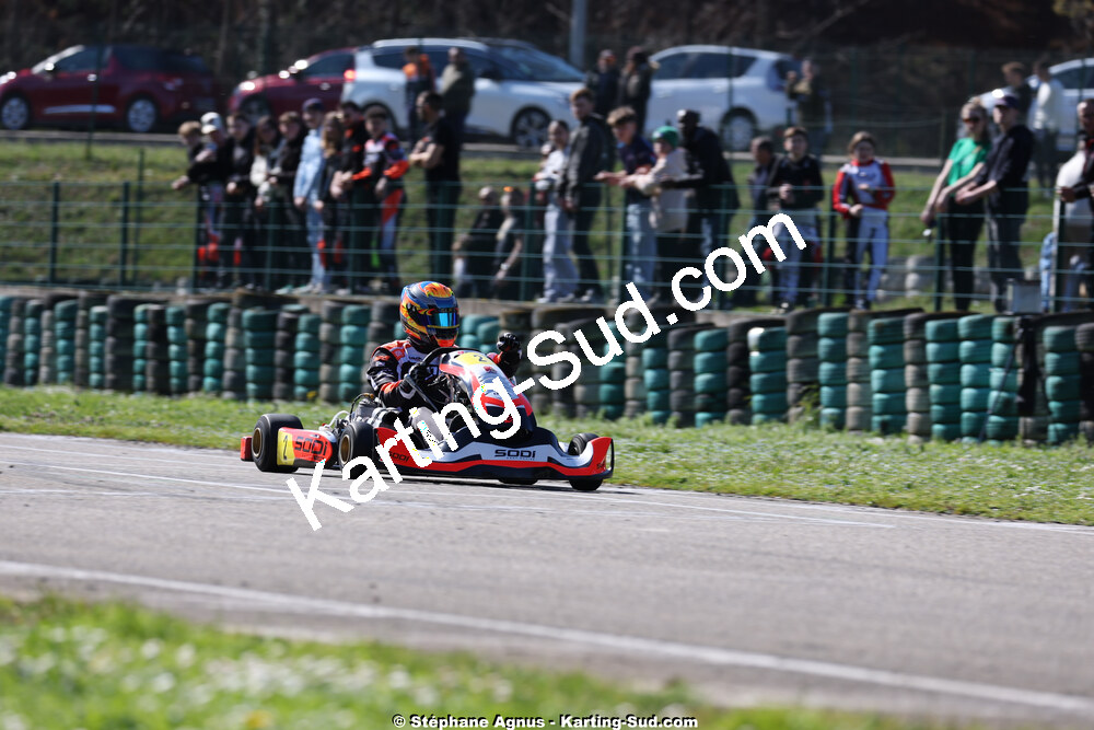 1 & 2/03/2025 : 1ère manche du Championnat du Sud au Pôle Mécanique Karting d’Alès (photos Stéphane Agnus) 2025 — karting