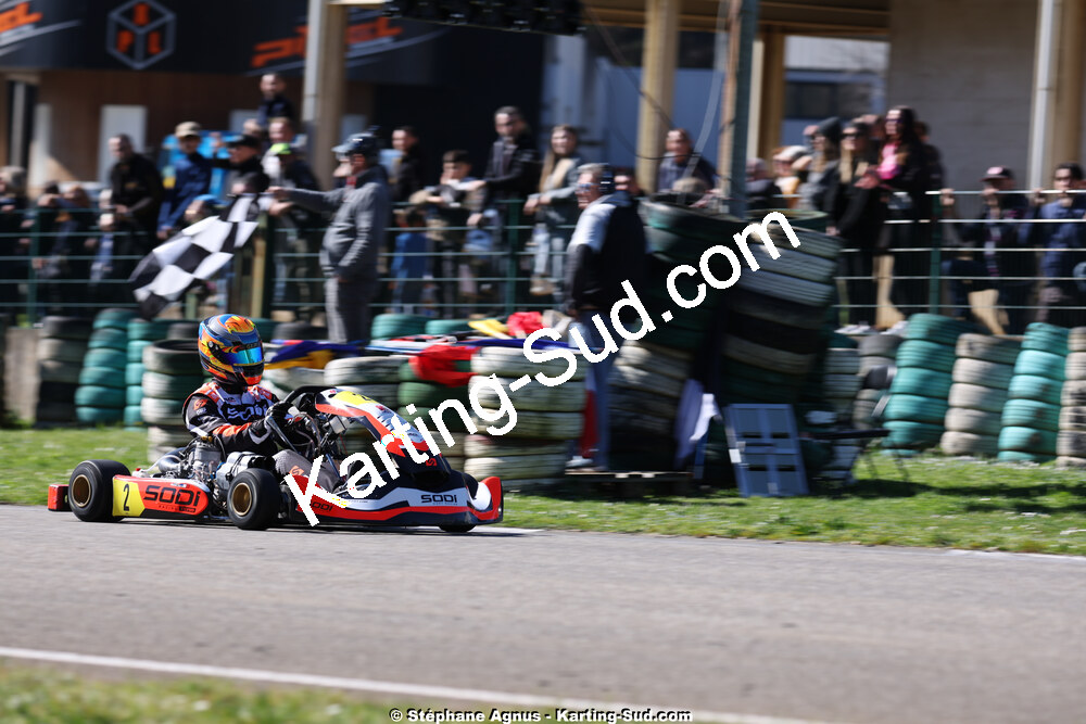 1 & 2/03/2025 : 1ère manche du Championnat du Sud au Pôle Mécanique Karting d’Alès (photos Stéphane Agnus) 2025 — karting