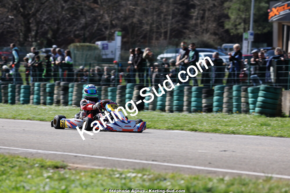 1 & 2/03/2025 : 1ère manche du Championnat du Sud au Pôle Mécanique Karting d’Alès (photos Stéphane Agnus) 2025 — karting