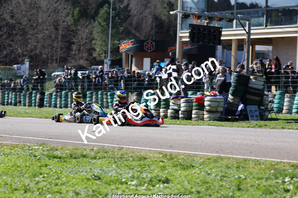 1 & 2/03/2025 : 1ère manche du Championnat du Sud au Pôle Mécanique Karting d’Alès (photos Stéphane Agnus) 2025 — karting