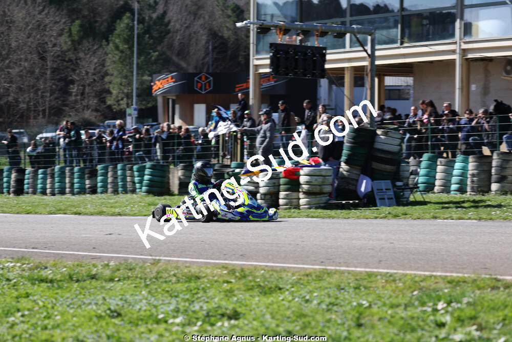1 & 2/03/2025 : 1ère manche du Championnat du Sud au Pôle Mécanique Karting d’Alès (photos Stéphane Agnus) 2025 — karting