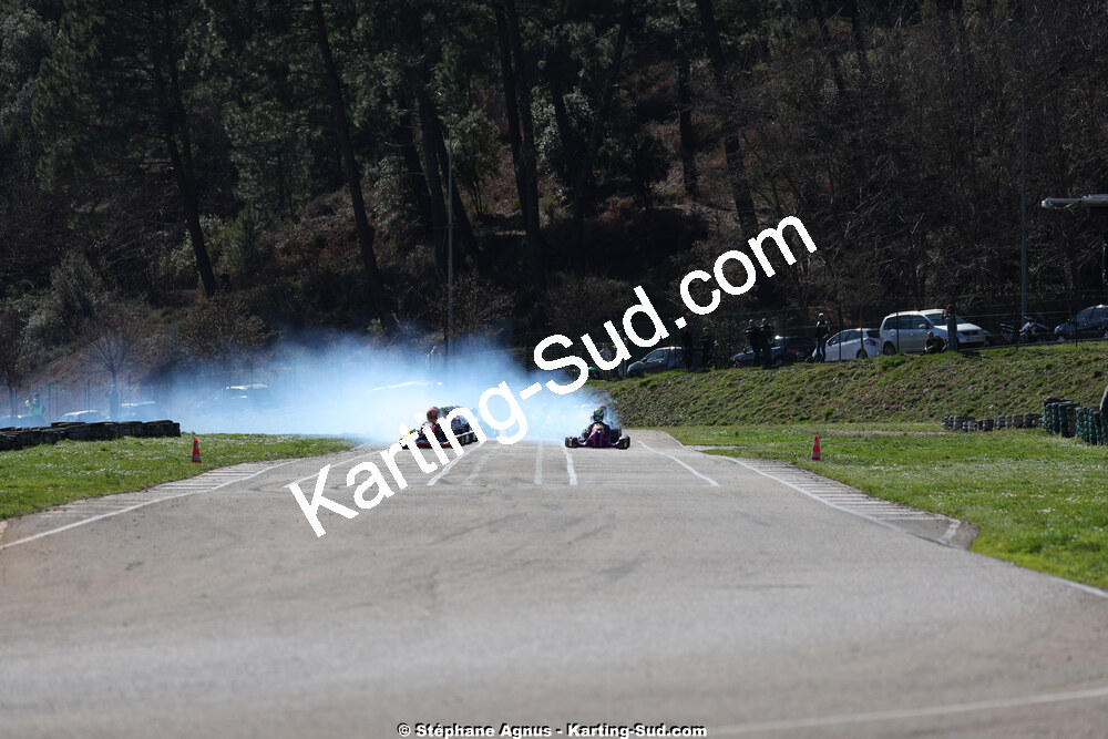 1 & 2/03/2025 : 1ère manche du Championnat du Sud au Pôle Mécanique Karting d’Alès (photos Stéphane Agnus) 2025 — karting