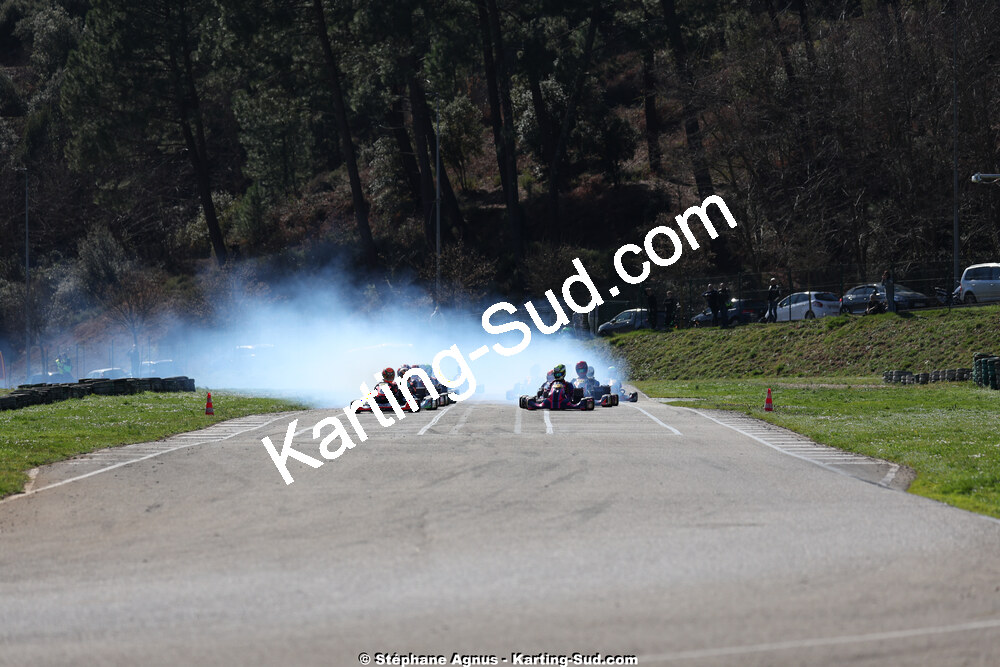 1 & 2/03/2025 : 1ère manche du Championnat du Sud au Pôle Mécanique Karting d’Alès (photos Stéphane Agnus) 2025 — karting