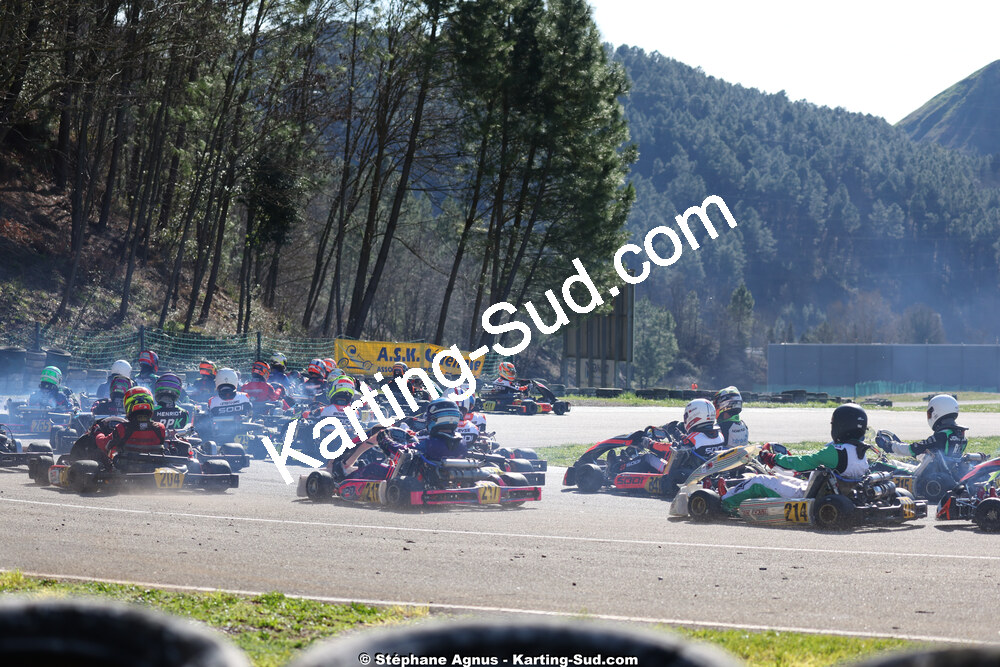 1 & 2/03/2025 : 1ère manche du Championnat du Sud au Pôle Mécanique Karting d’Alès (photos Stéphane Agnus) 2025 — karting