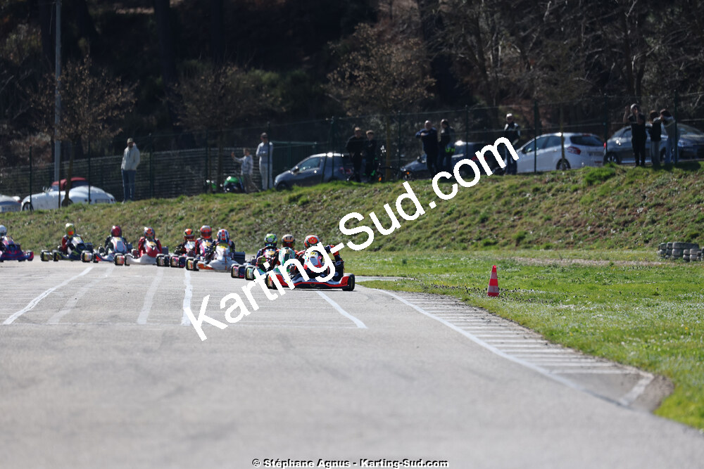 1 & 2/03/2025 : 1ère manche du Championnat du Sud au Pôle Mécanique Karting d’Alès (photos Stéphane Agnus) 2025 — karting