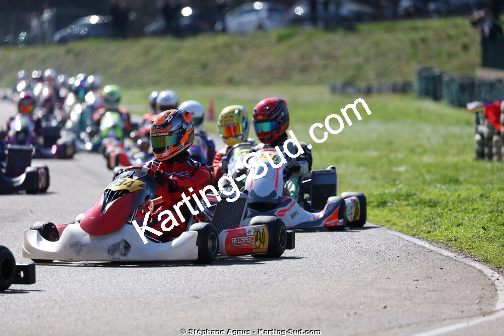 1 & 2/03/2025 : 1ère manche du Championnat du Sud au Pôle Mécanique Karting d’Alès (photos Stéphane Agnus) 2025 — karting