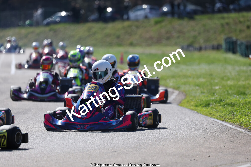 1 & 2/03/2025 : 1ère manche du Championnat du Sud au Pôle Mécanique Karting d’Alès (photos Stéphane Agnus) 2025 — karting