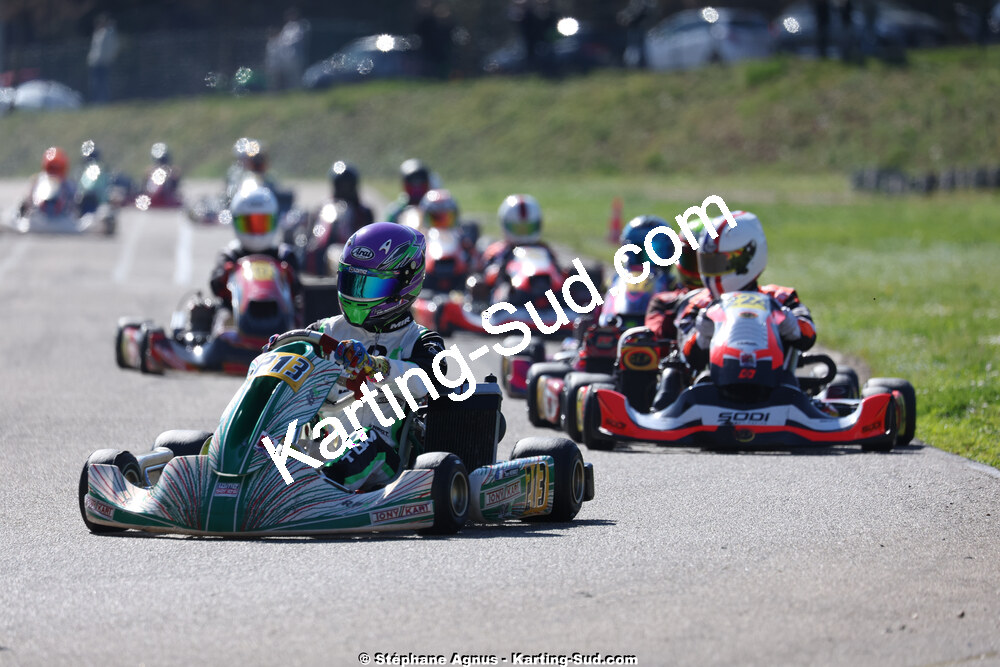 1 & 2/03/2025 : 1ère manche du Championnat du Sud au Pôle Mécanique Karting d’Alès (photos Stéphane Agnus) 2025 — karting