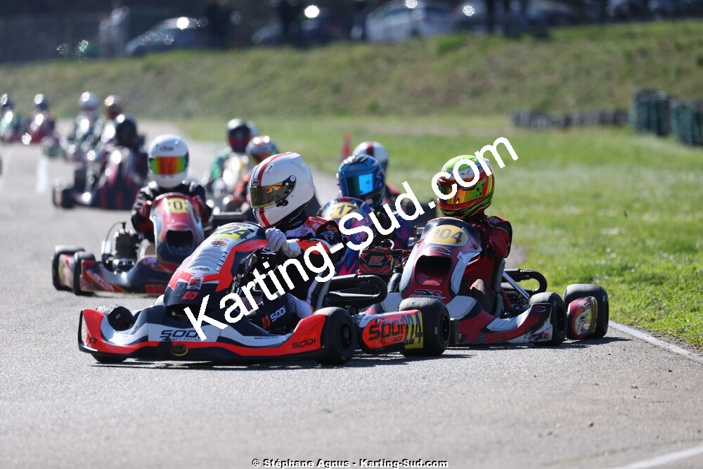1 & 2/03/2025 : 1ère manche du Championnat du Sud au Pôle Mécanique Karting d’Alès (photos Stéphane Agnus) 2025 — karting