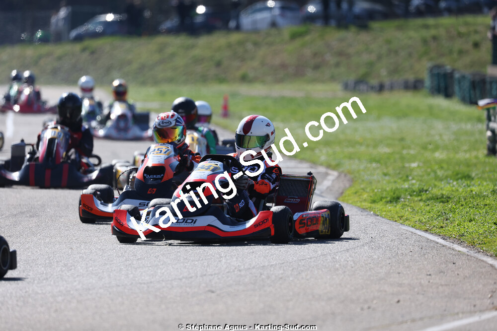 1 & 2/03/2025 : 1ère manche du Championnat du Sud au Pôle Mécanique Karting d’Alès (photos Stéphane Agnus) 2025 — karting
