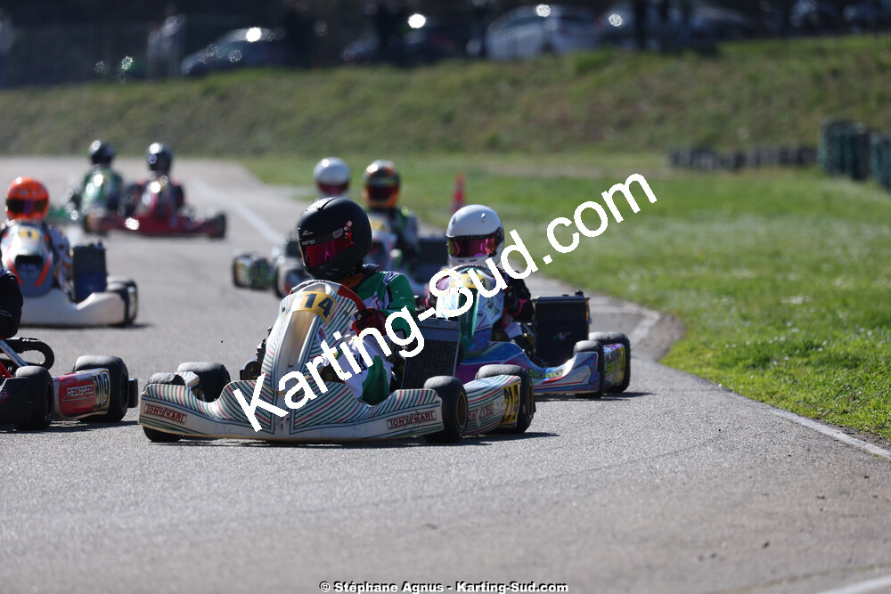 1 & 2/03/2025 : 1ère manche du Championnat du Sud au Pôle Mécanique Karting d’Alès (photos Stéphane Agnus) 2025 — karting