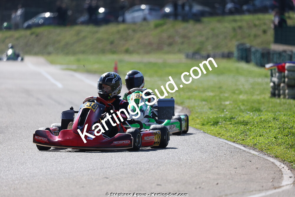 1 & 2/03/2025 : 1ère manche du Championnat du Sud au Pôle Mécanique Karting d’Alès (photos Stéphane Agnus) 2025 — karting