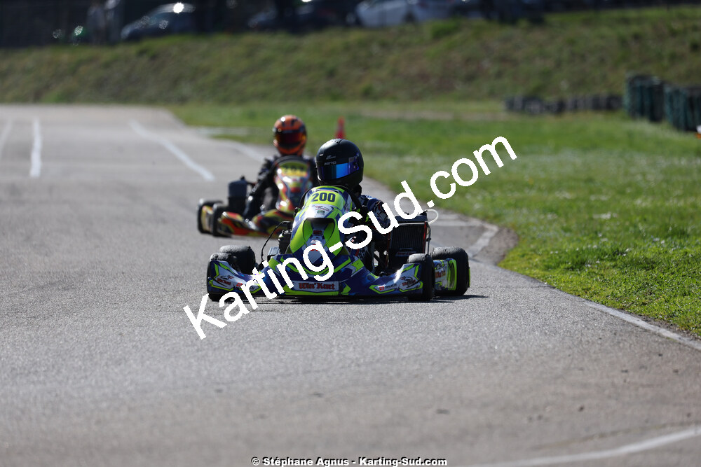1 & 2/03/2025 : 1ère manche du Championnat du Sud au Pôle Mécanique Karting d’Alès (photos Stéphane Agnus) 2025 — karting