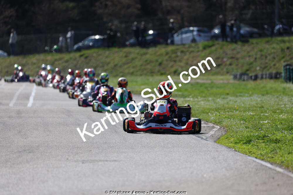 1 & 2/03/2025 : 1ère manche du Championnat du Sud au Pôle Mécanique Karting d’Alès (photos Stéphane Agnus) 2025 — karting
