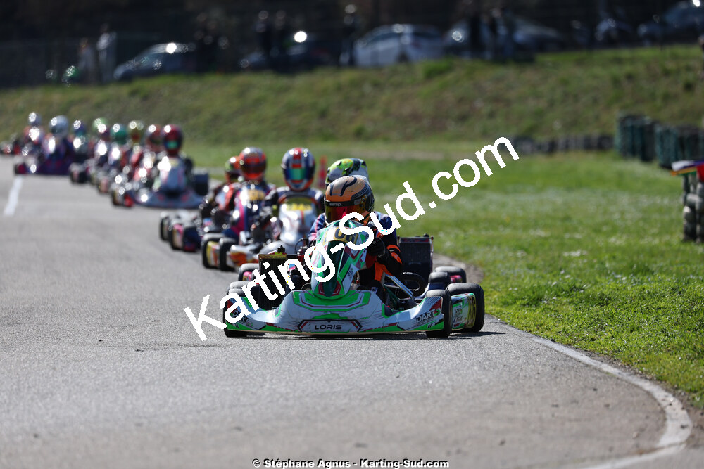 1 & 2/03/2025 : 1ère manche du Championnat du Sud au Pôle Mécanique Karting d’Alès (photos Stéphane Agnus) 2025 — karting