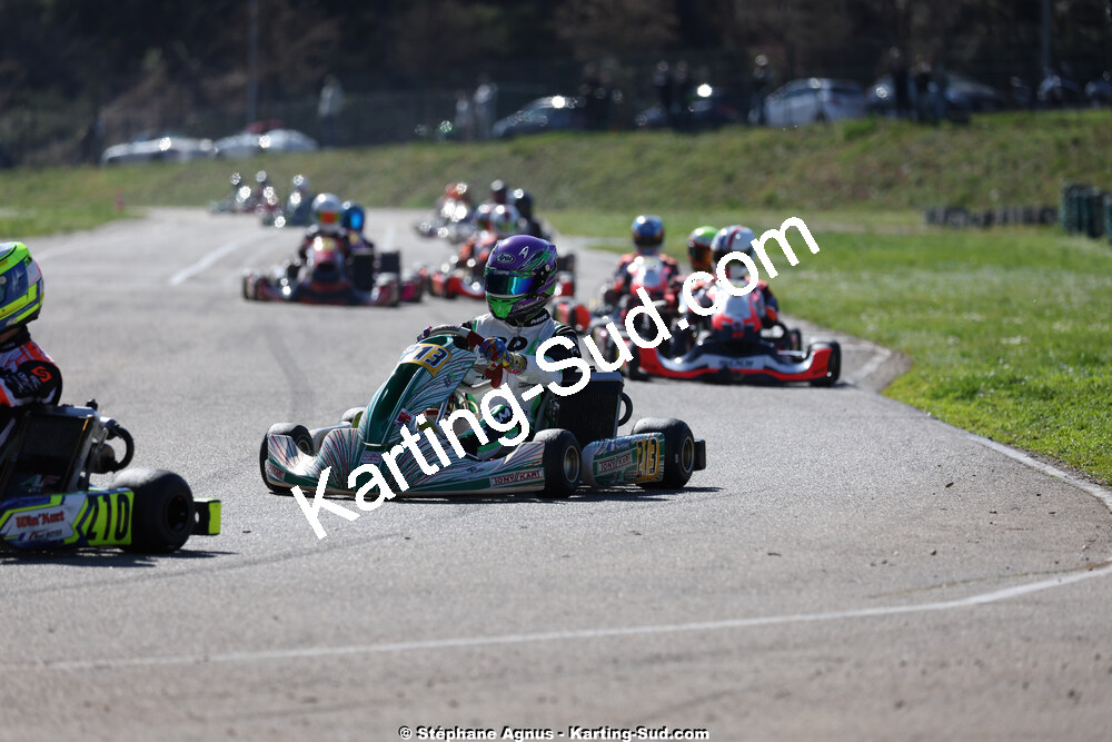 1 & 2/03/2025 : 1ère manche du Championnat du Sud au Pôle Mécanique Karting d’Alès (photos Stéphane Agnus) 2025 — karting