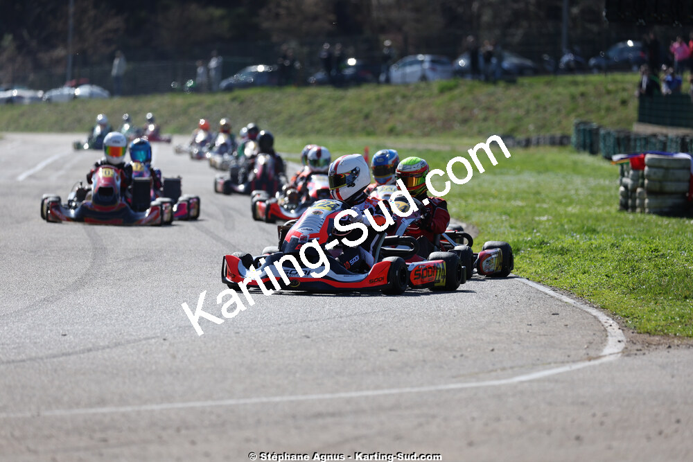 1 & 2/03/2025 : 1ère manche du Championnat du Sud au Pôle Mécanique Karting d’Alès (photos Stéphane Agnus) 2025 — karting