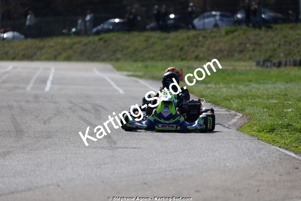 1 & 2/03/2025 : 1ère manche du Championnat du Sud au Pôle Mécanique Karting d’Alès (photos Stéphane Agnus) 2025 — karting