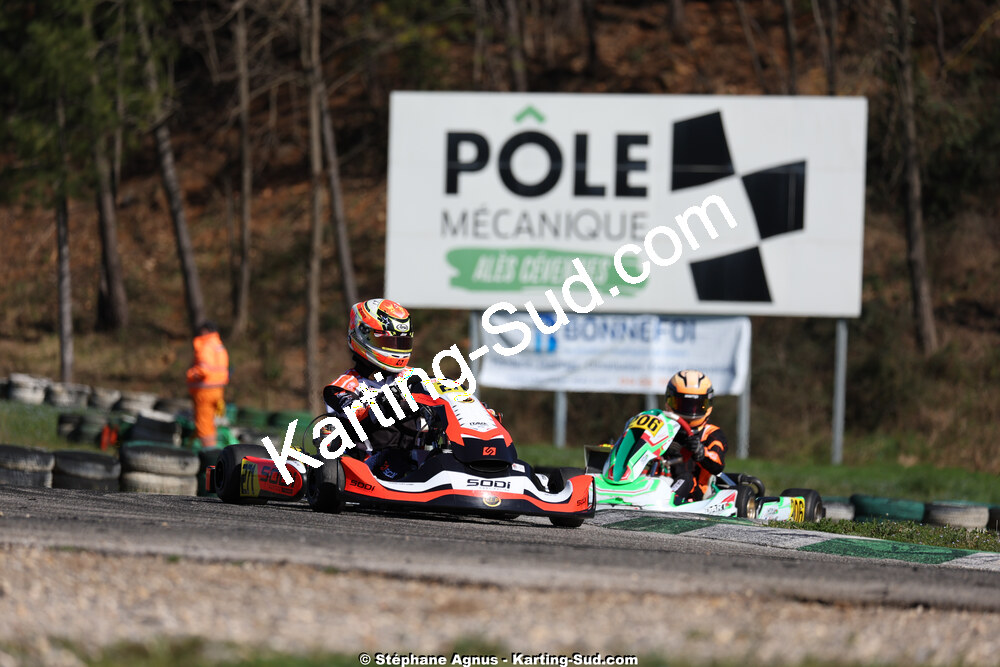 1 & 2/03/2025 : 1ère manche du Championnat du Sud au Pôle Mécanique Karting d’Alès (photos Stéphane Agnus) 2025 — karting