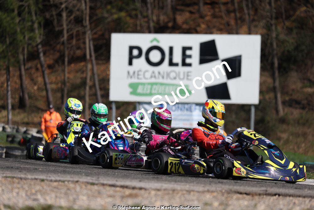 1 & 2/03/2025 : 1ère manche du Championnat du Sud au Pôle Mécanique Karting d’Alès (photos Stéphane Agnus) 2025 — karting