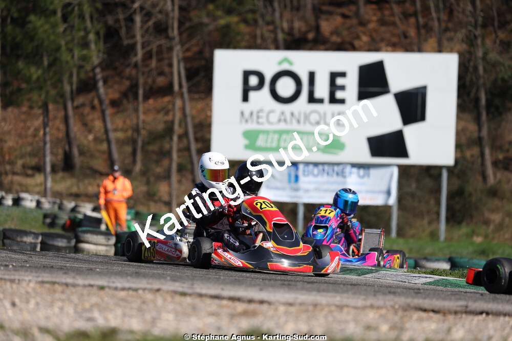 1 & 2/03/2025 : 1ère manche du Championnat du Sud au Pôle Mécanique Karting d’Alès (photos Stéphane Agnus) 2025 — karting