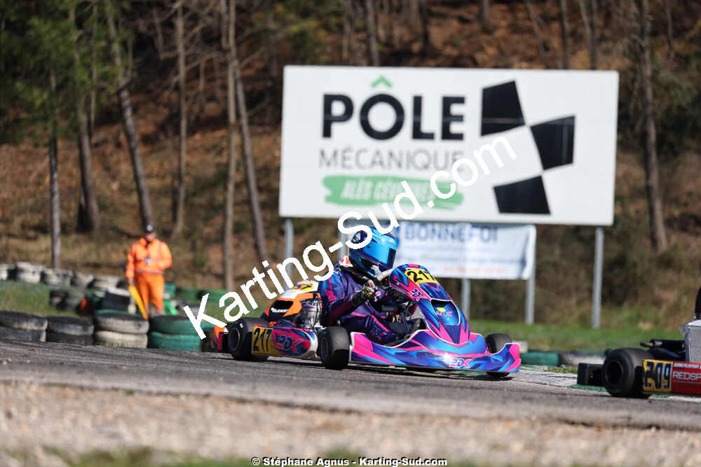 1 & 2/03/2025 : 1ère manche du Championnat du Sud au Pôle Mécanique Karting d’Alès (photos Stéphane Agnus) 2025 — karting