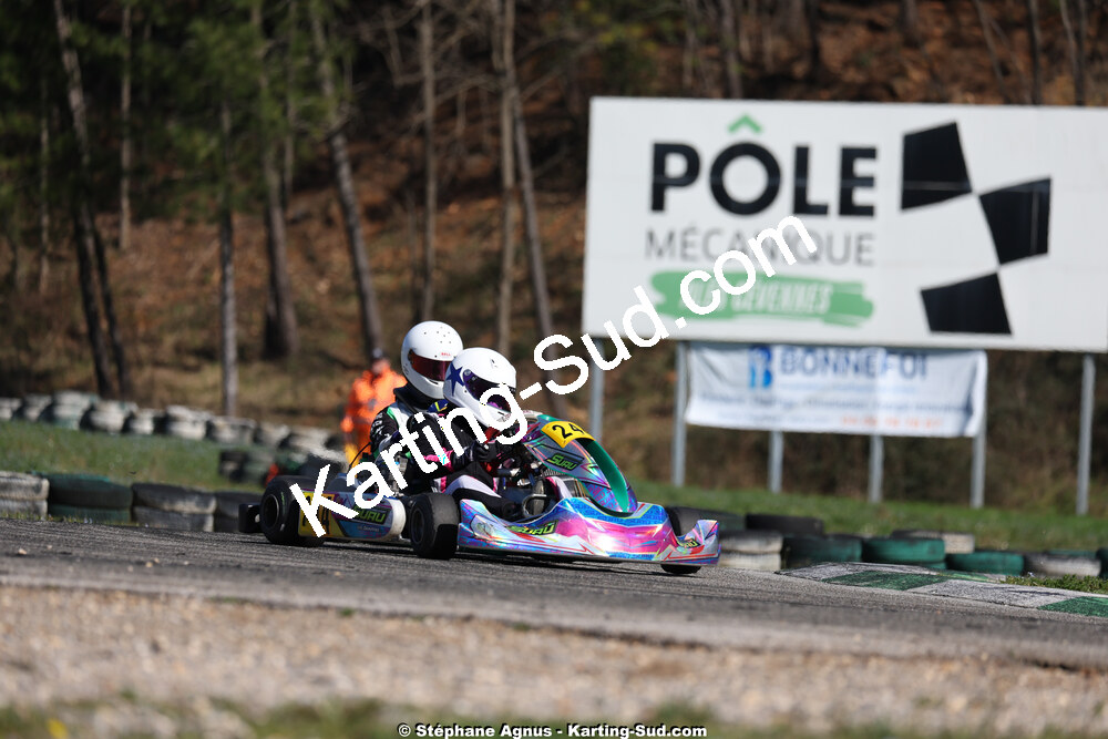 1 & 2/03/2025 : 1ère manche du Championnat du Sud au Pôle Mécanique Karting d’Alès (photos Stéphane Agnus) 2025 — karting