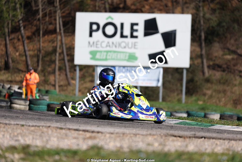 1 & 2/03/2025 : 1ère manche du Championnat du Sud au Pôle Mécanique Karting d’Alès (photos Stéphane Agnus) 2025 — karting