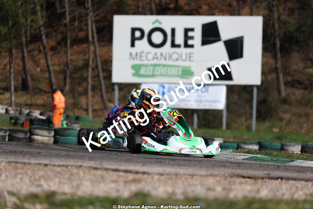 1 & 2/03/2025 : 1ère manche du Championnat du Sud au Pôle Mécanique Karting d’Alès (photos Stéphane Agnus) 2025 — karting