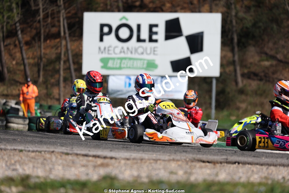 1 & 2/03/2025 : 1ère manche du Championnat du Sud au Pôle Mécanique Karting d’Alès (photos Stéphane Agnus) 2025 — karting