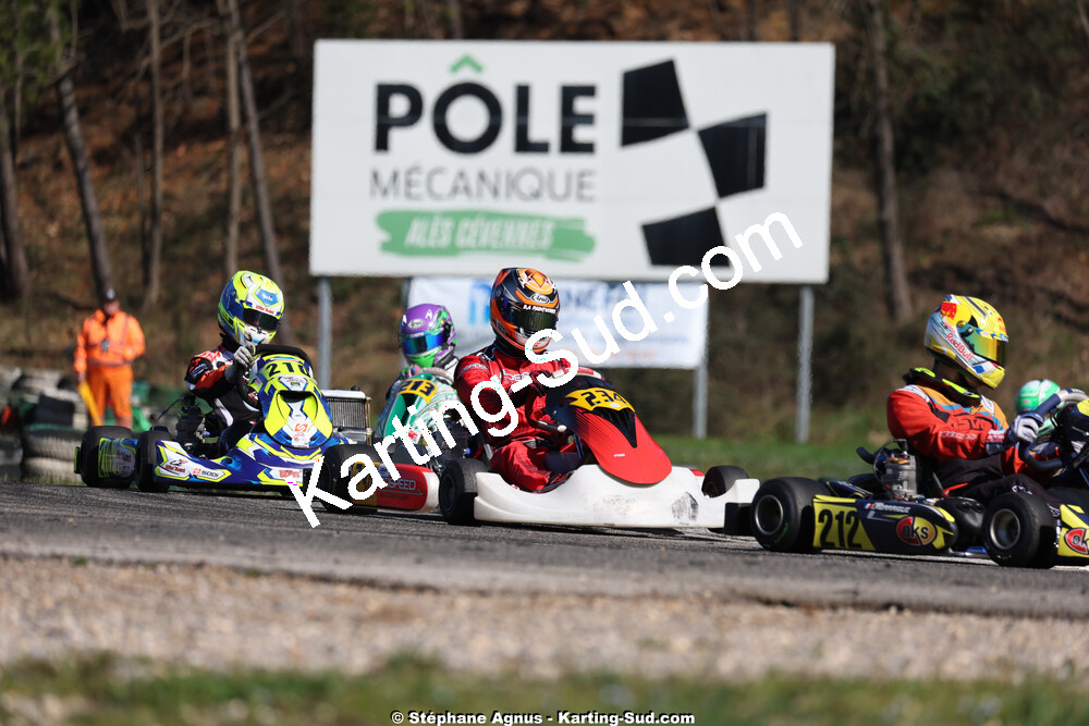 1 & 2/03/2025 : 1ère manche du Championnat du Sud au Pôle Mécanique Karting d’Alès (photos Stéphane Agnus) 2025 — karting