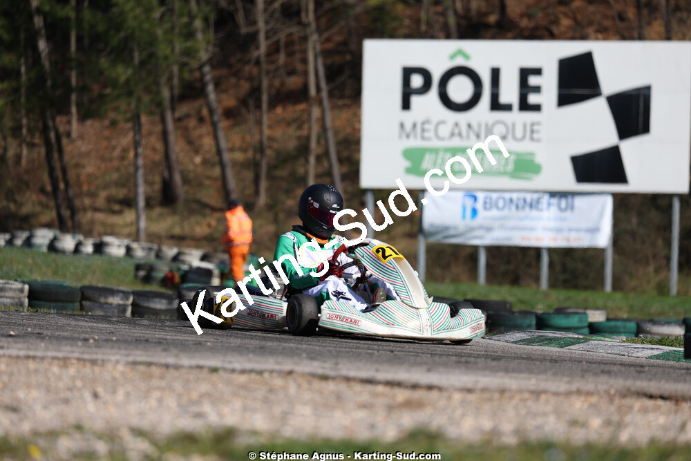 1 & 2/03/2025 : 1ère manche du Championnat du Sud au Pôle Mécanique Karting d’Alès (photos Stéphane Agnus) 2025 — karting