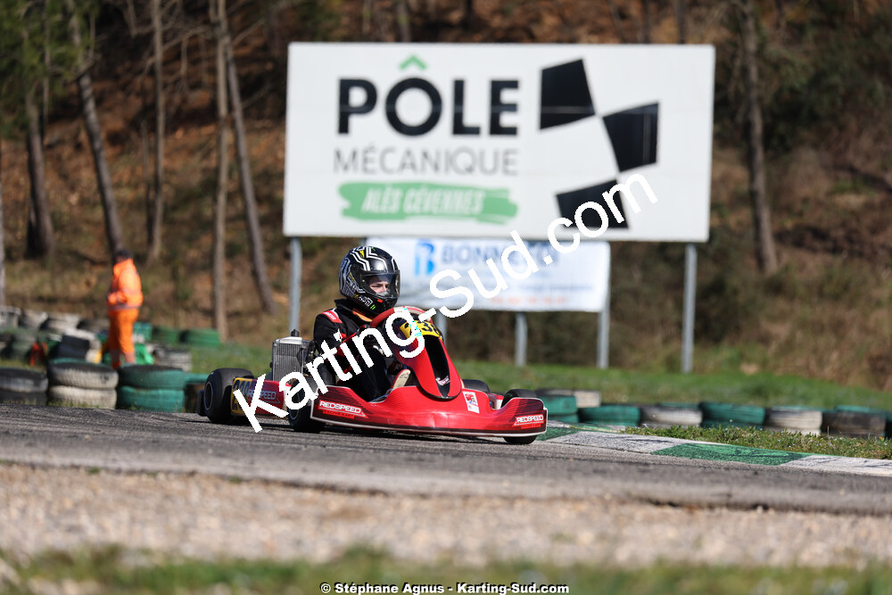 1 & 2/03/2025 : 1ère manche du Championnat du Sud au Pôle Mécanique Karting d’Alès (photos Stéphane Agnus) 2025 — karting