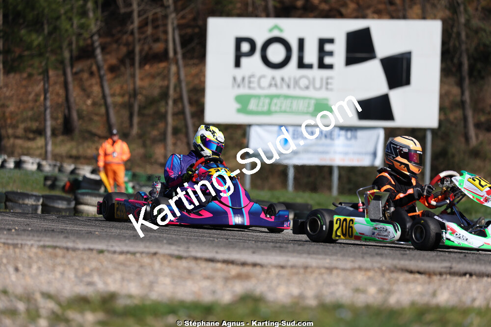 1 & 2/03/2025 : 1ère manche du Championnat du Sud au Pôle Mécanique Karting d’Alès (photos Stéphane Agnus) 2025 — karting